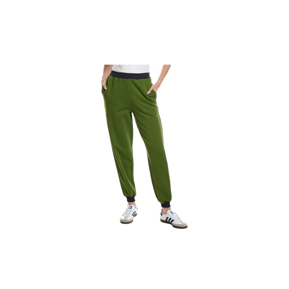 WeWoreWhat Woman's Slim Leg Olive Green Joggers Lounge Pants‎ Comfy Casual XXS